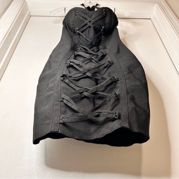 Fashion Nova Halter Bodycon Mini Dress - Size Small (NWT) - Picture 5 of 16